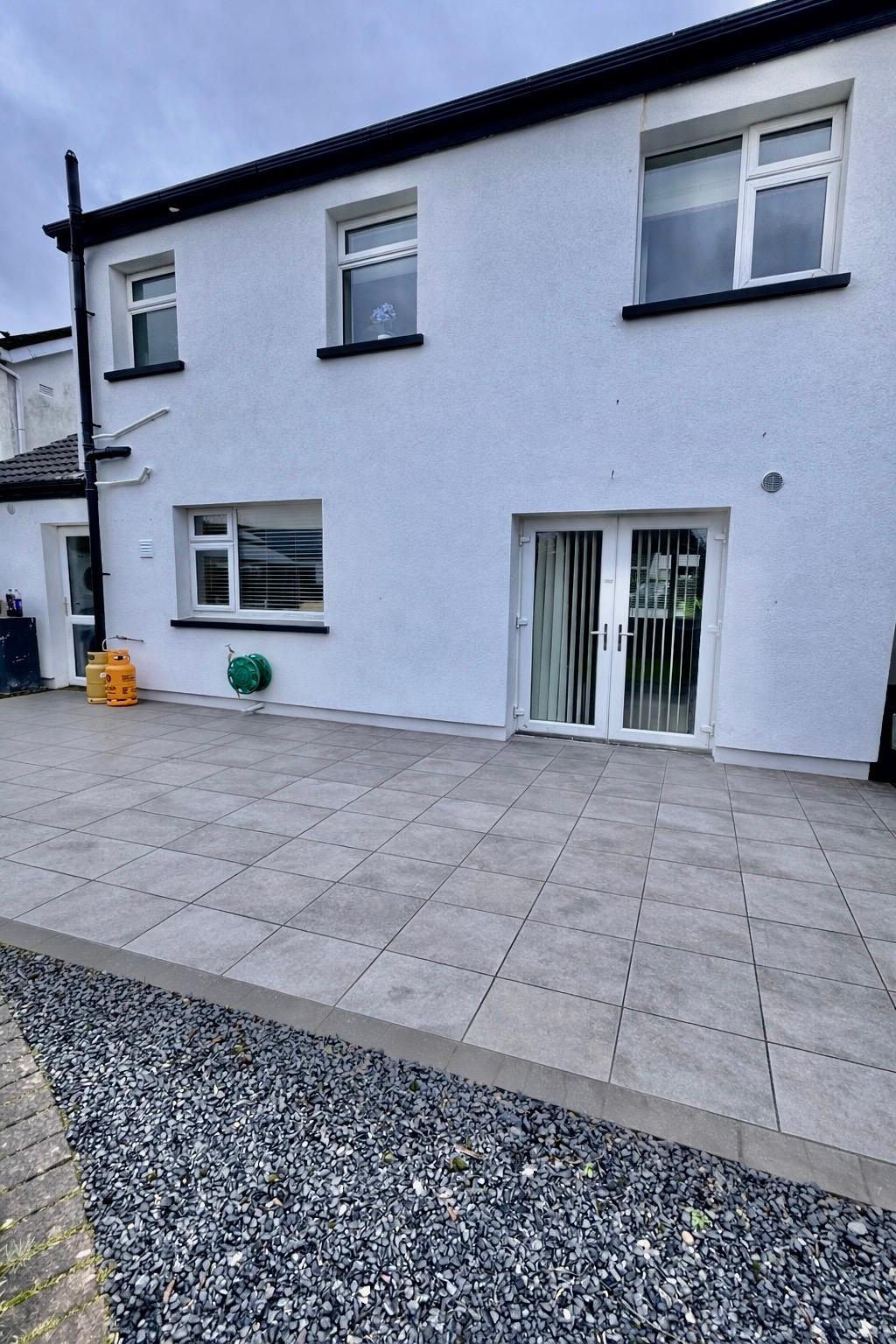 External wall insulation completed on residential property in Dalkey Dublin